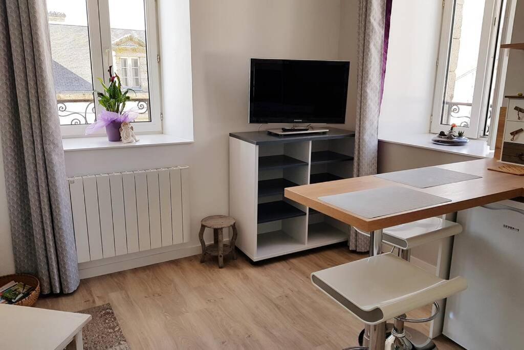 Studio Cosy Les Roses Tremieres 3 Etoiles Centre Plouharnel Proche Mer Exterior photo
